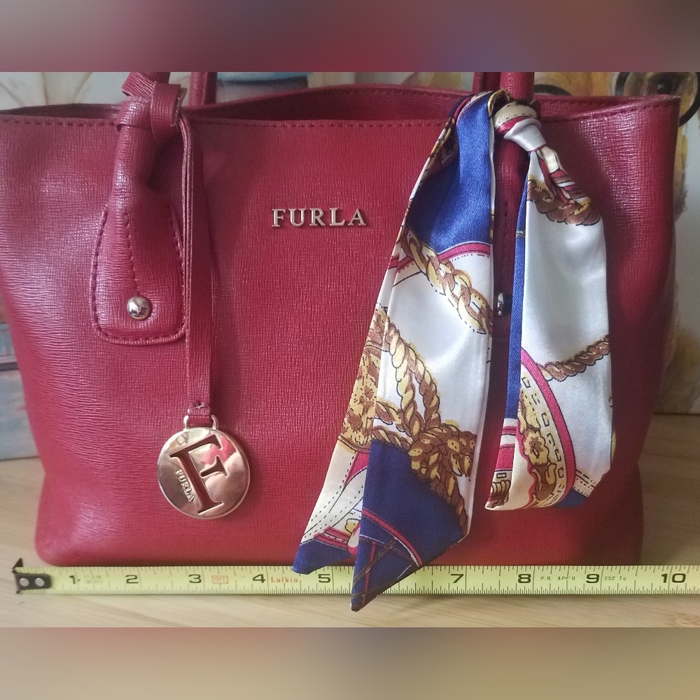 Furla Safiano Leather Small Josi Tote - Picture 15 of 17